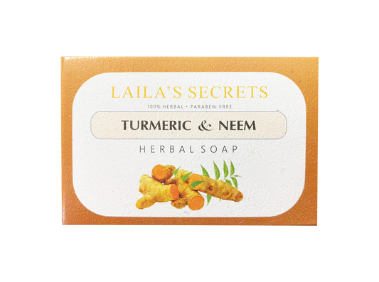 Laila's Secrets - Turmeric & Neem Herbal Soap