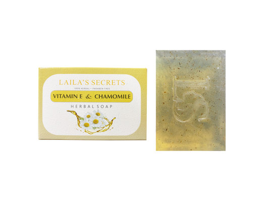 Laila's Secrets - Vitamin E & Chamomile Herbal Soap