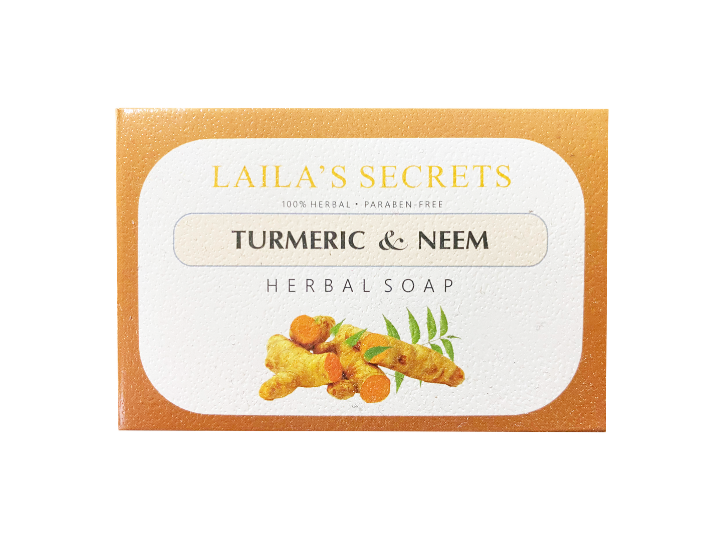 Laila's Secrets - Turmeric & Neem Herbal Soap